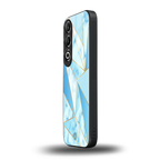 french marble back phone cover | glass case for oneplus nord ce 4