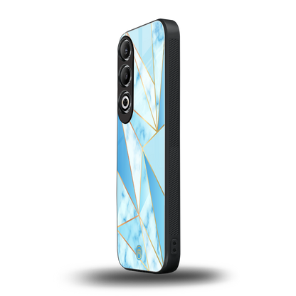 french marble back phone cover | glass case for oneplus nord ce 4