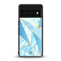 french marble back phone cover | glass case for google pixel 6 pro