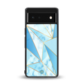 french marble back phone cover | glass case for Google Pixel 6A