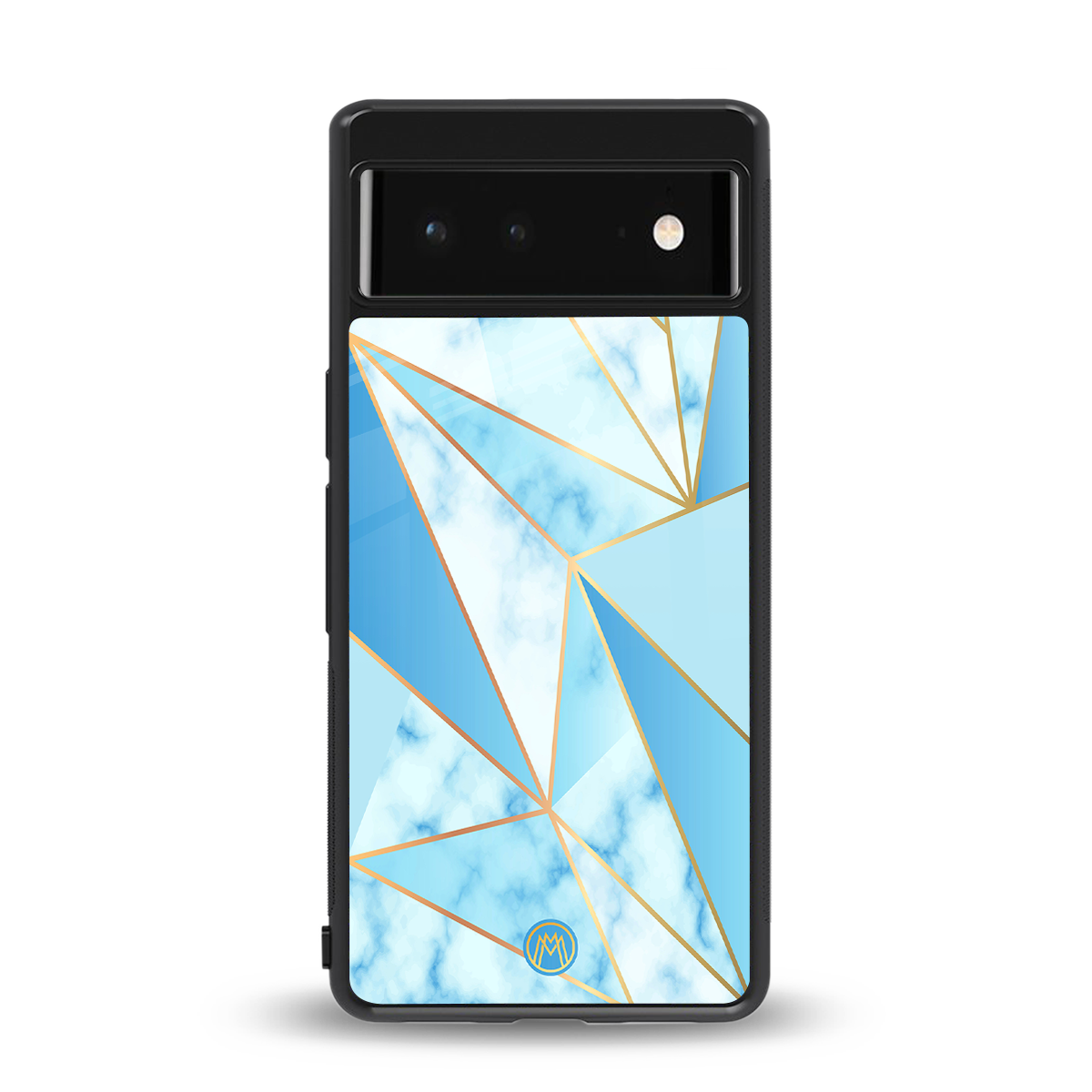 french marble back phone cover | glass case for Google Pixel 6A
