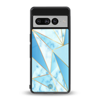 french marble back phone cover | glass case for google pixel 7 pro