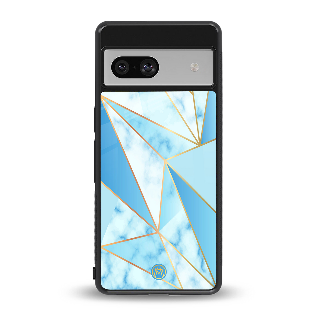 french marble back phone cover | glass case for Google Pixel 7A