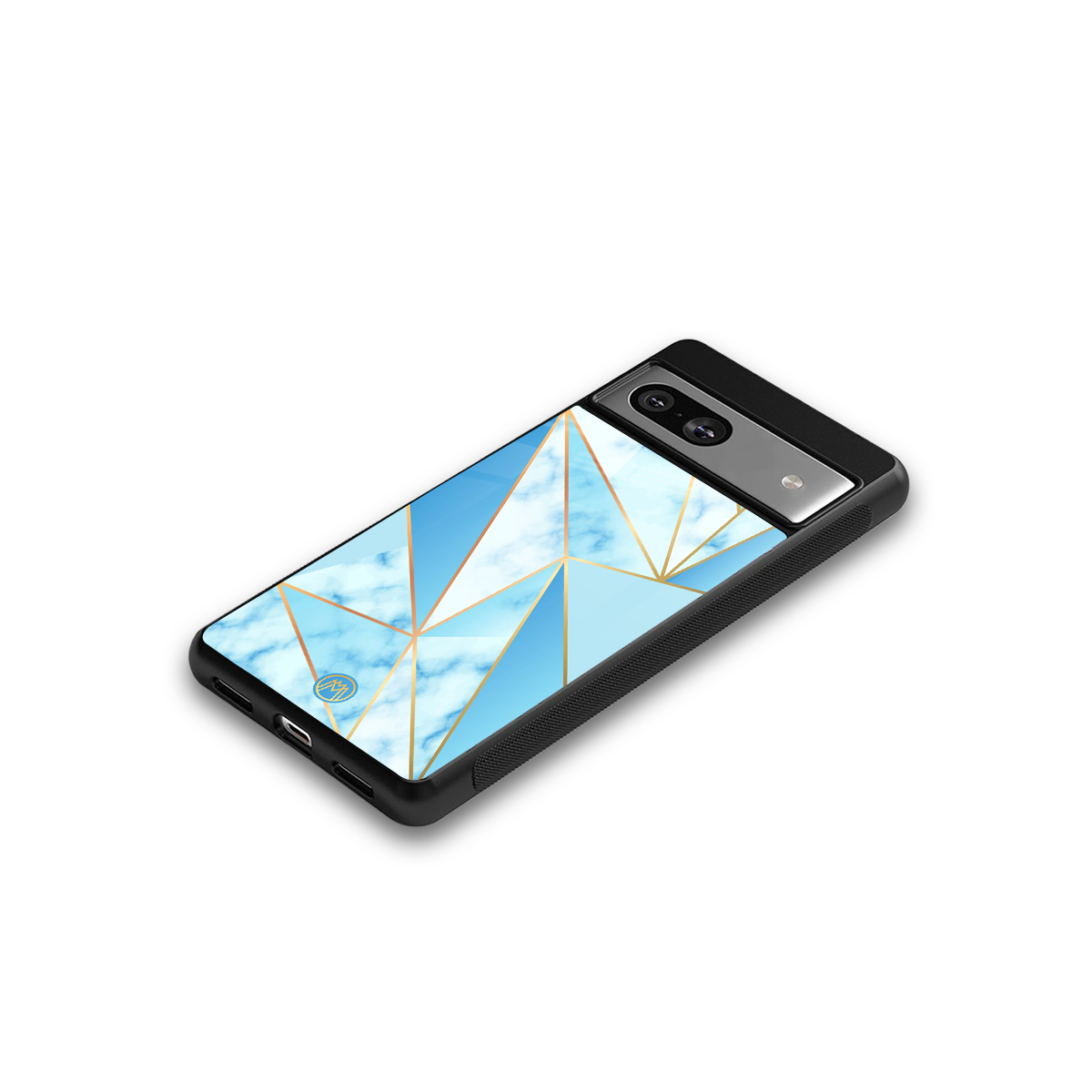 french marble back phone cover | glass case for Google Pixel 7A