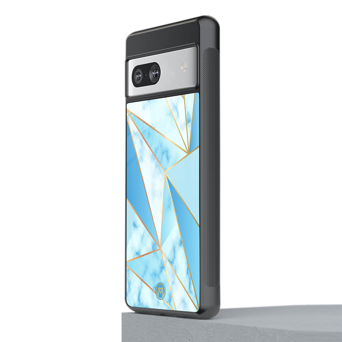 french marble back phone cover | glass case for Google Pixel 7A