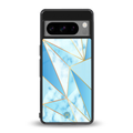 french marble back phone cover | glass case for google pixel 8 pro