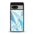 french marble back phone cover | glass case for Google Pixel 8