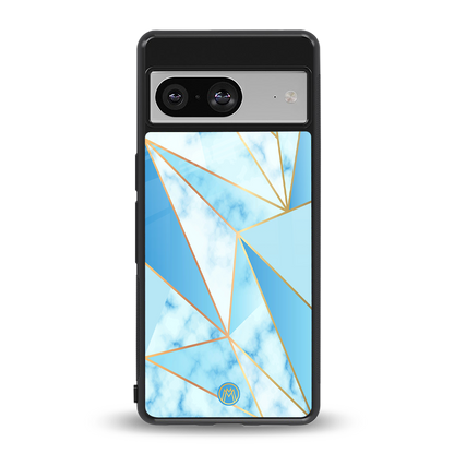 french marble back phone cover | glass case for Google Pixel 8
