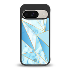 french marble back phone cover | glass case for google pixel 9
