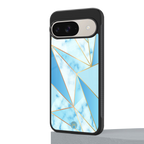 french marble back phone cover | glass case for google pixel 9