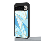 french marble back phone cover | glass case for google pixel 9 pro
