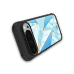 french marble back phone cover | glass case for google pixel 9 pro
