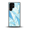 french marble back phone cover | glass case for samsung galaxy s25 ultra