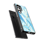 french marble back phone cover | glass case for samsung galaxy s25 ultra