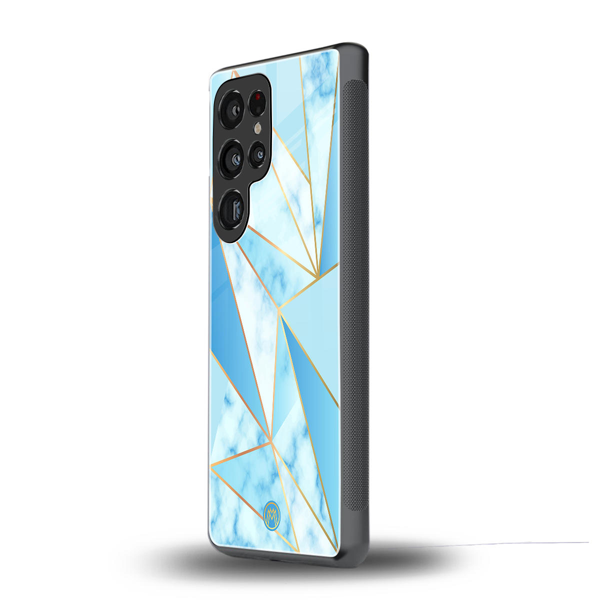 french marble back phone cover | glass case for samsung galaxy s25 ultra