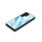 french marble back phone cover | glass case for samsung galaxy s25 ultra