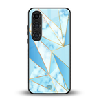 french marble back phone cover | glass case for samsung galaxy s25