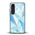 french marble back phone cover | glass case for samsung galaxy s24 fe