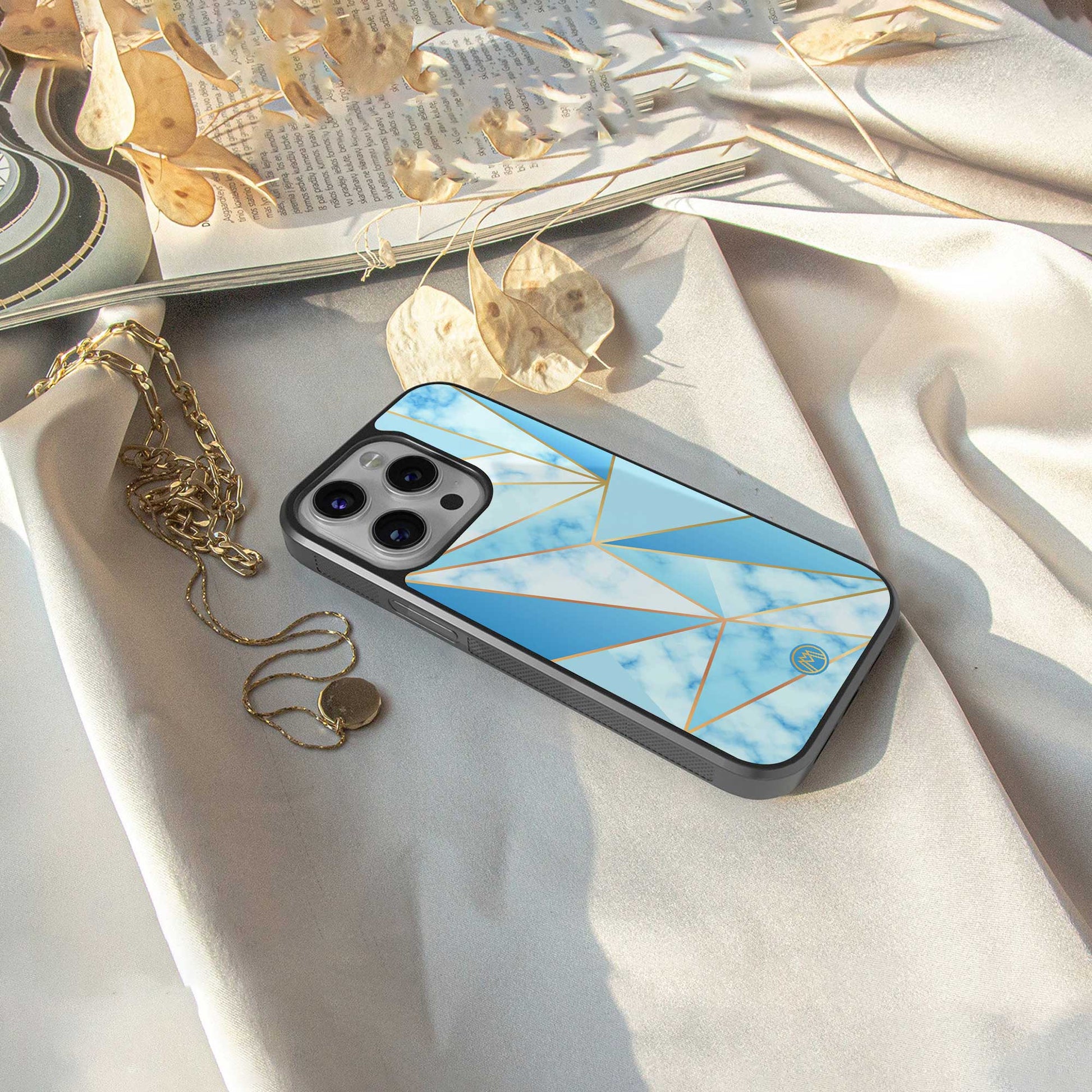 french marble back phone cover | glass case for iphone 13 pro max