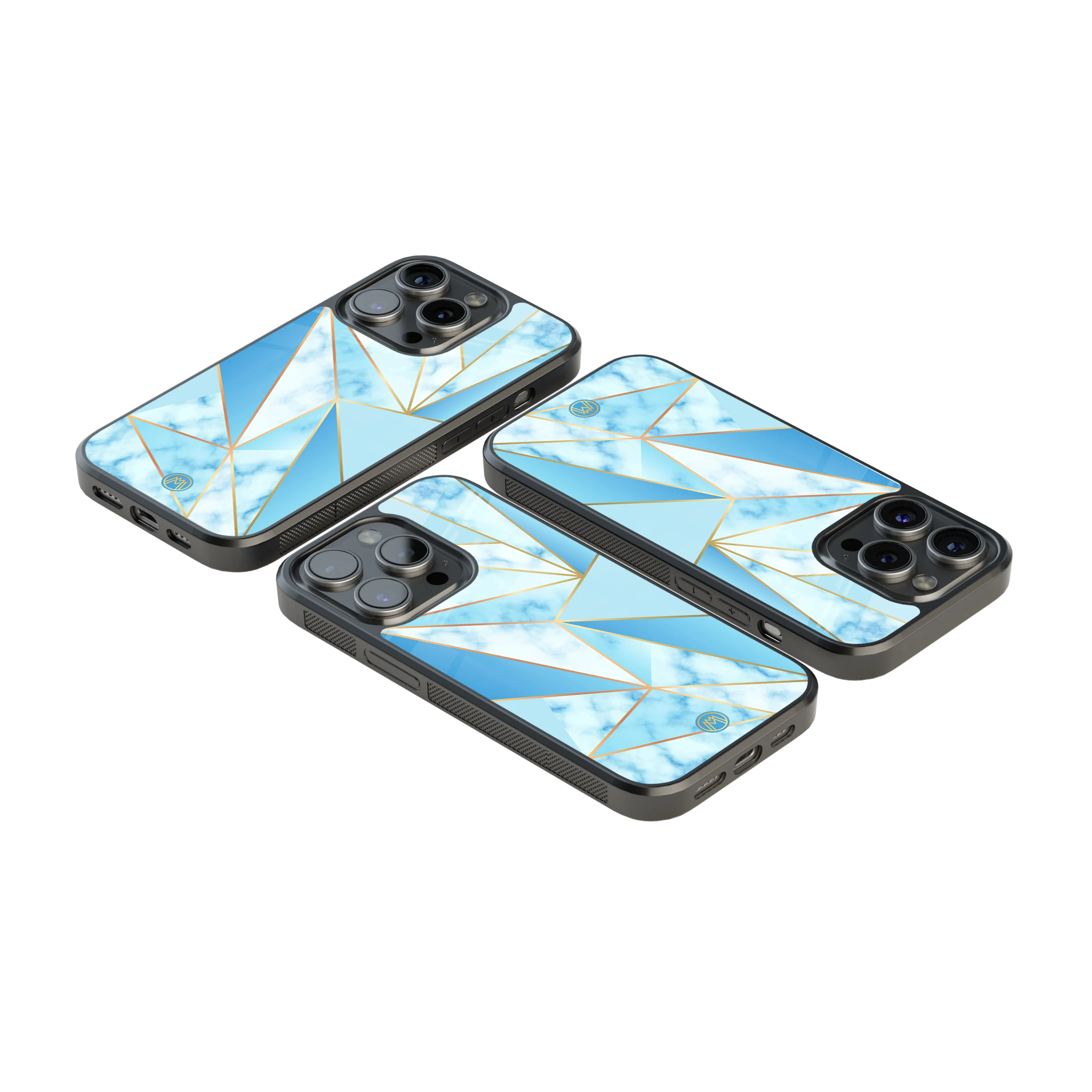 Luxury Glass Back Mobile Cover for iPhone, Samsung Galaxy, OnePlus, Pixel, Redmi & More