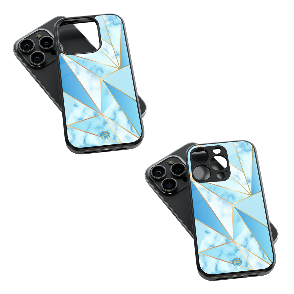Trendy Glass Back Mobile Case for iPhone, Samsung, Redmi, OnePlus, Google Pixel, Motorola
