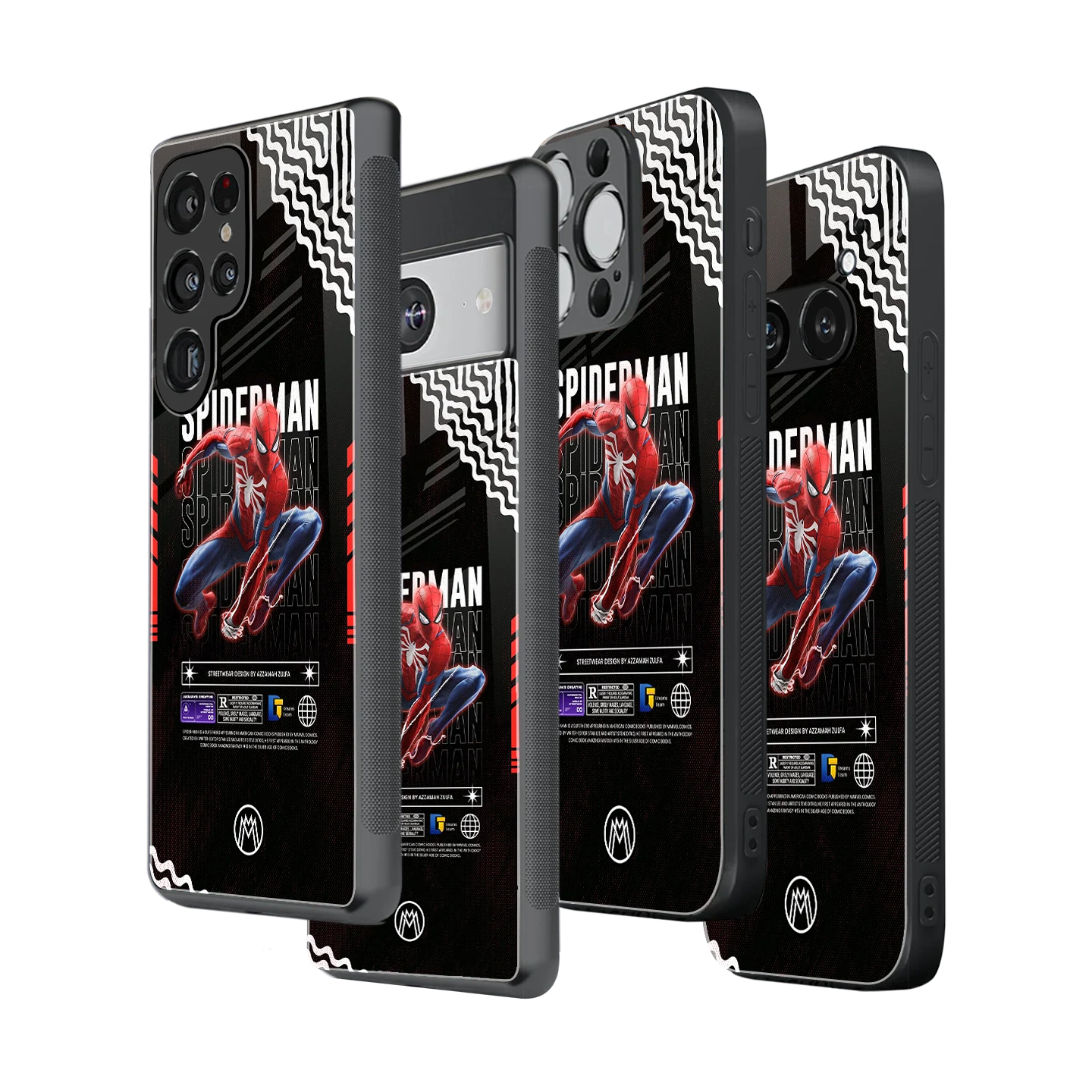 Stylish Glass Back Case for All Smartphones iPhone, Samsung, OnePlus, Pixel, Redmi, Oppo, Vivo, Motorola