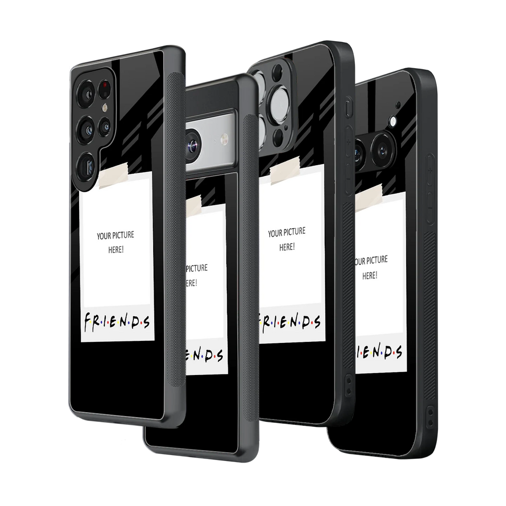 Polaroid Personalised Glass Phone Case