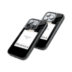 Polaroid Personalised Glass Phone Case