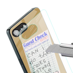 fries over salad back phone cover | glass case for iphone 16e