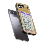 fries over salad back phone cover | glass case for oneplus nord 4