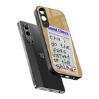 fries over salad back phone cover | glass case for oneplus nord ce 4 lite