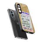 fries over salad back phone cover | glass case for oneplus nord ce 4