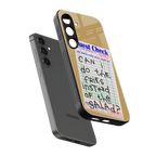fries over salad back phone cover | glass case for samsung galaxy s24