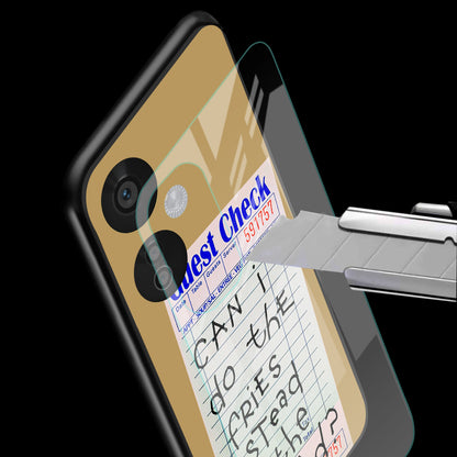 Fries Over Salad Phone Cover | Glass Case