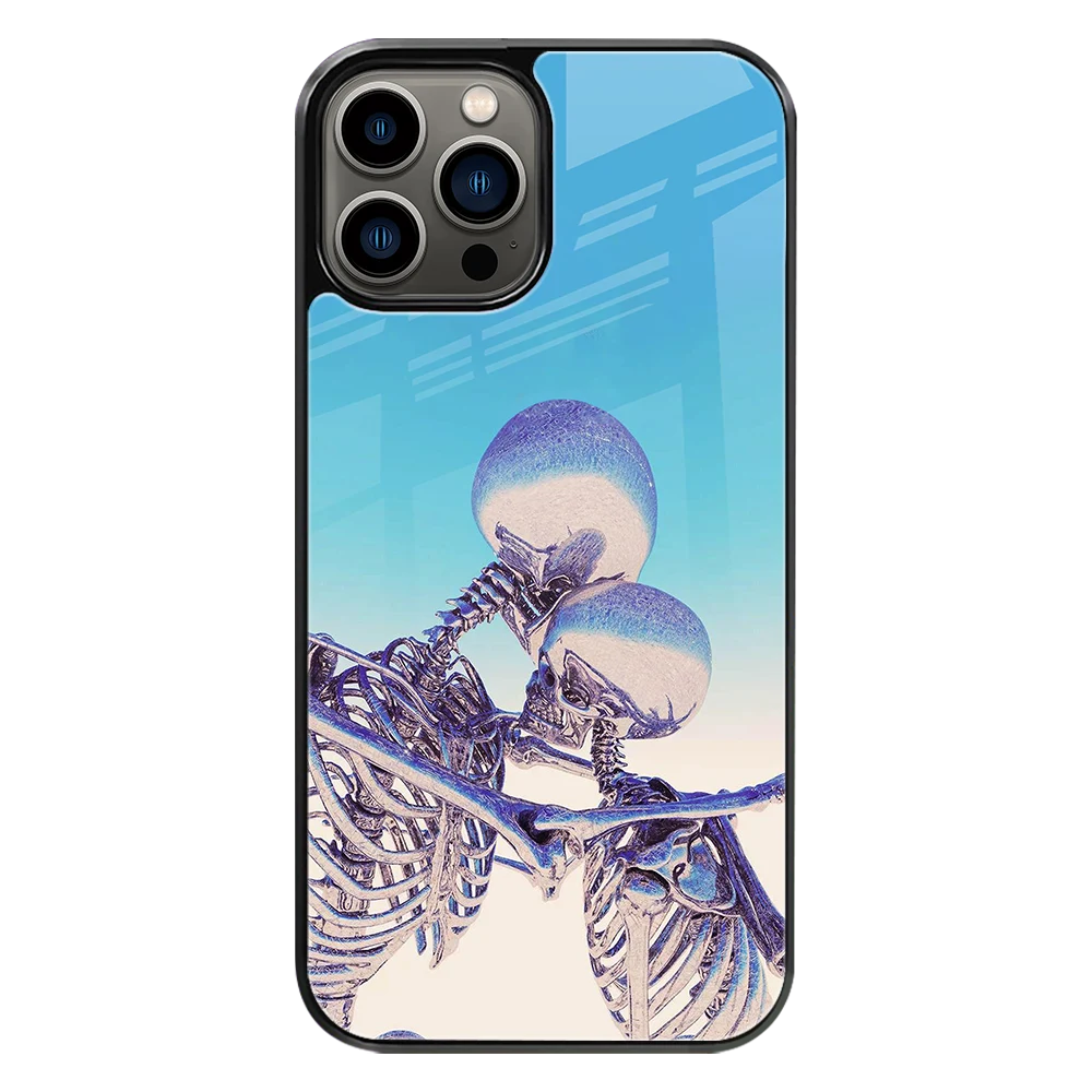 Premium Glass Back Mobile Phone Cover for iPhone, Samsung, OnePlus, Google Pixel, Redmi, Oppo, Vivo & Realme