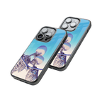 Protective Glass Back Phone Case Compatible with iPhone, Samsung, OnePlus, Pixel & More