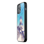 Slim Glass Back Phone Case for Multiple Brands iPhone, Samsung, Redmi, OnePlus, Oppo, Vivo