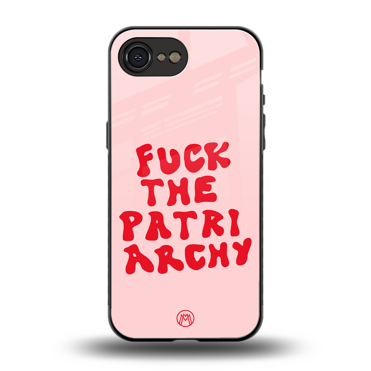 fuck the patriarchy back phone cover | glass case for iphone 16e