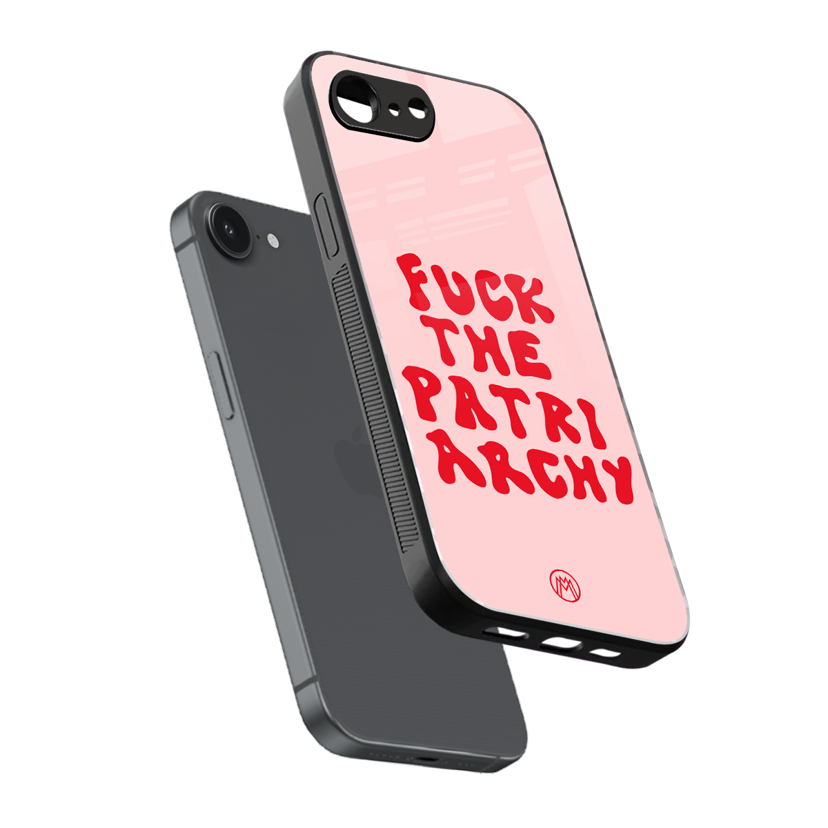 fuck the patriarchy back phone cover | glass case for iphone 16e