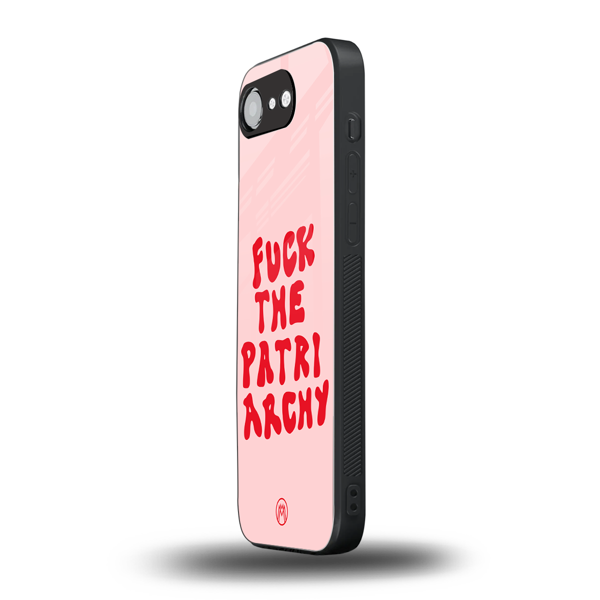 fuck the patriarchy back phone cover | glass case for iphone 16e