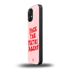 fuck the patriarchy back phone cover | glass case for nothing phone 2