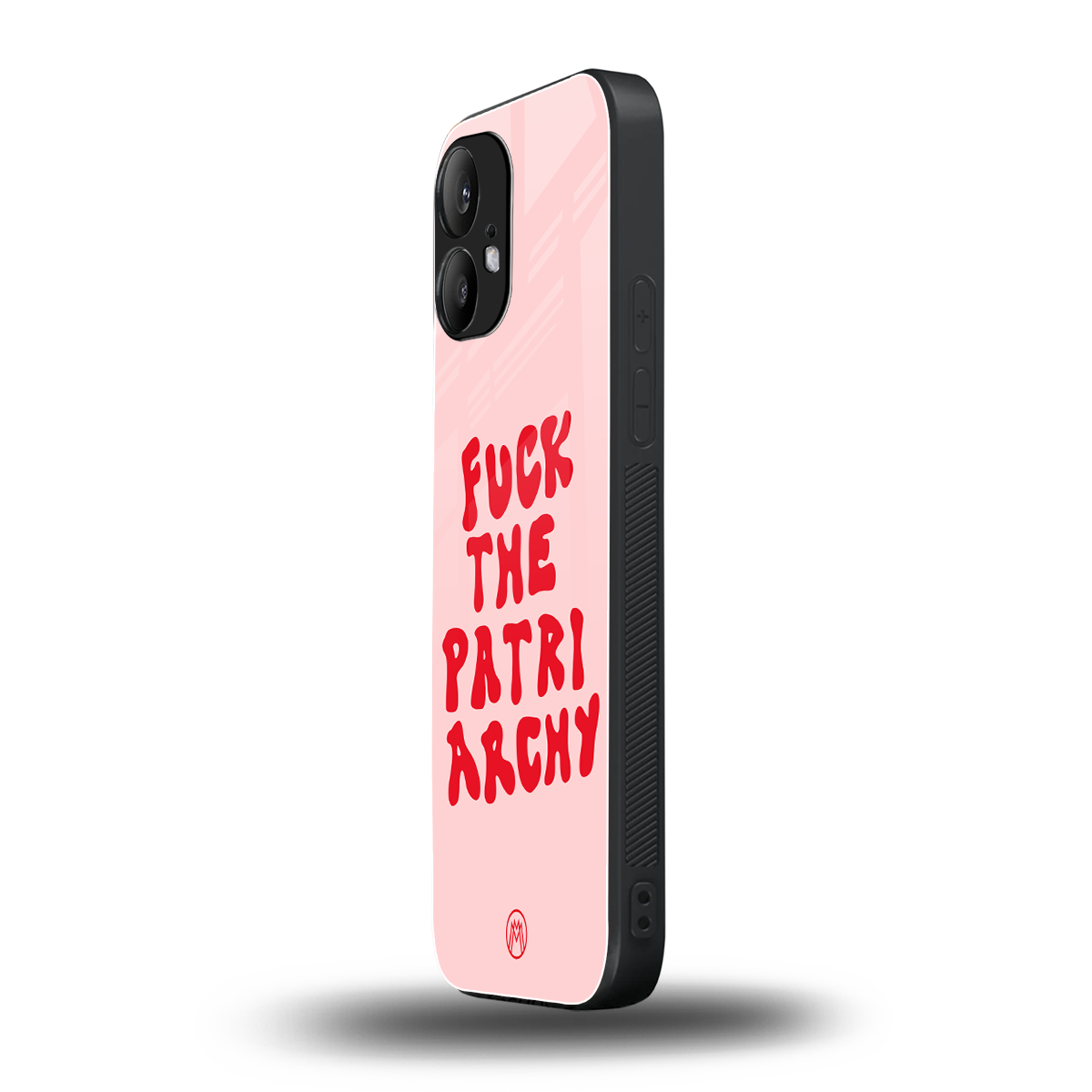 fuck the patriarchy back phone cover | glass case for nothing phone 2
