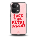 fuck the patriarchy back phone cover | glass case for oneplus nord 3