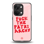 fuck the patriarchy back phone cover | glass case for oneplus nord 3