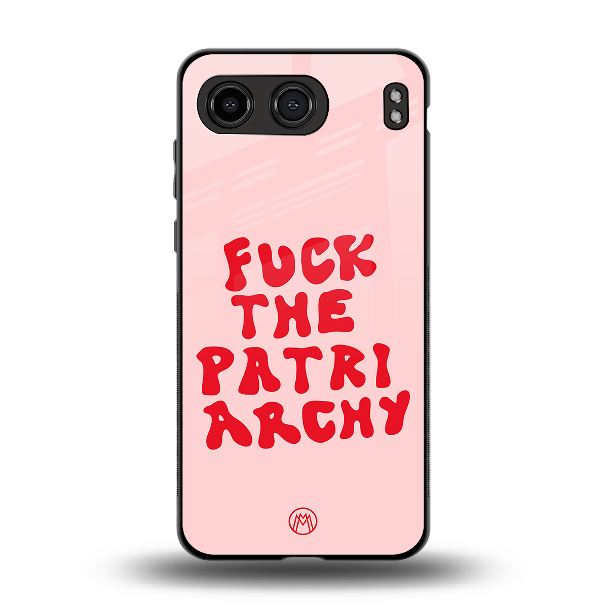 fuck the patriarchy back phone cover | glass case for oneplus nord 4