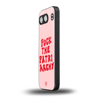 fuck the patriarchy back phone cover | glass case for oneplus nord 4