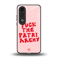 fuck the patriarchy back phone cover | glass case for oneplus nord ce 4