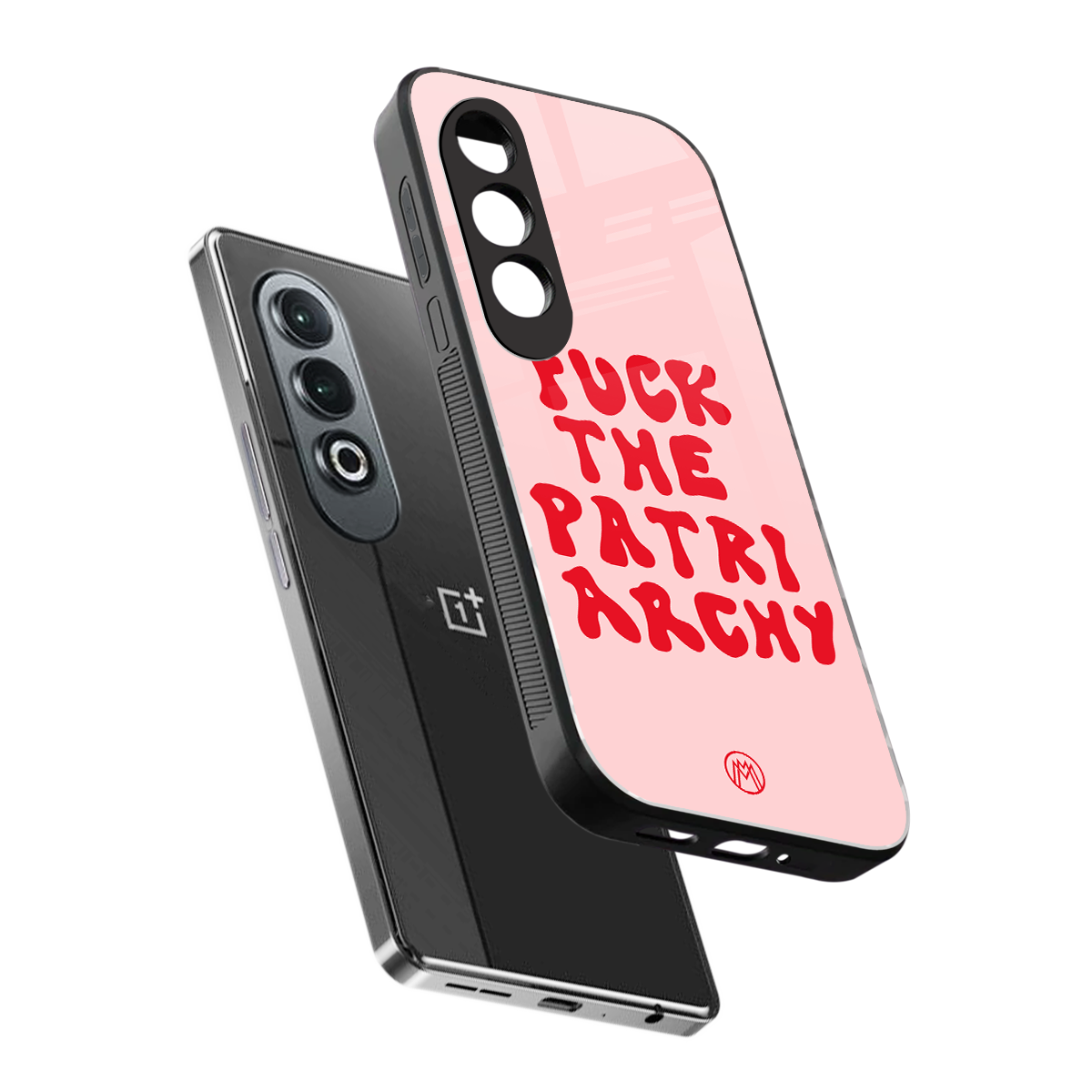 fuck the patriarchy back phone cover | glass case for oneplus nord ce 4