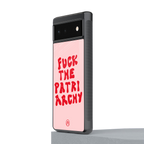 fuck the patriarchy back phone cover | glass case for Google Pixel 6A