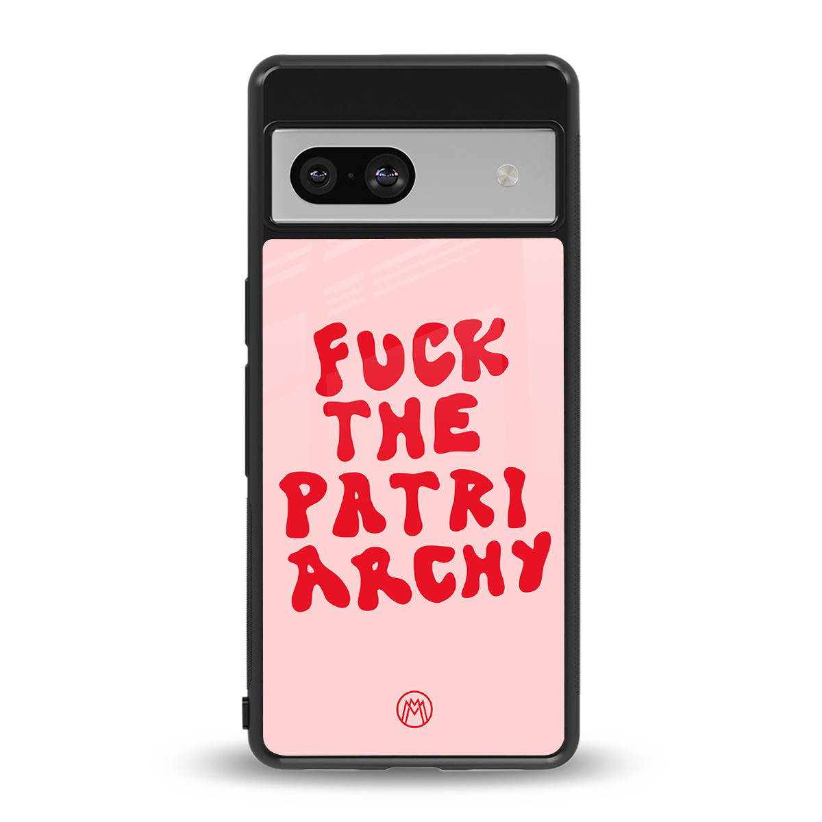 fuck the patriarchy back phone cover | glass case for Google Pixel 7